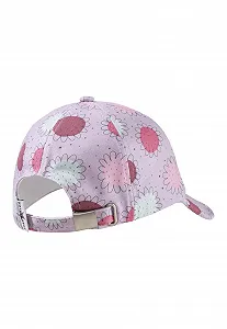 Бейсболка Sterntaler Flowers для девочек UV 50+ с цветочным принтом и металлической застежкой synthetic.ua - Фото 1