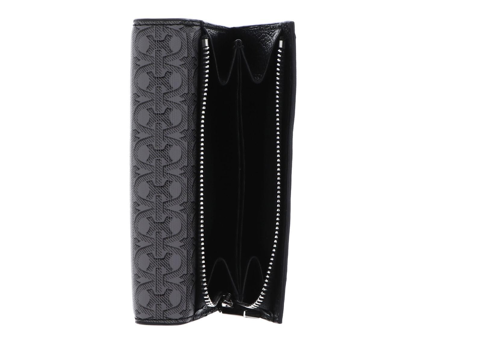 Кошелек Coccinelle Metallic Coated Monogram Multi Noir/Black, Multi black / black, фото №3