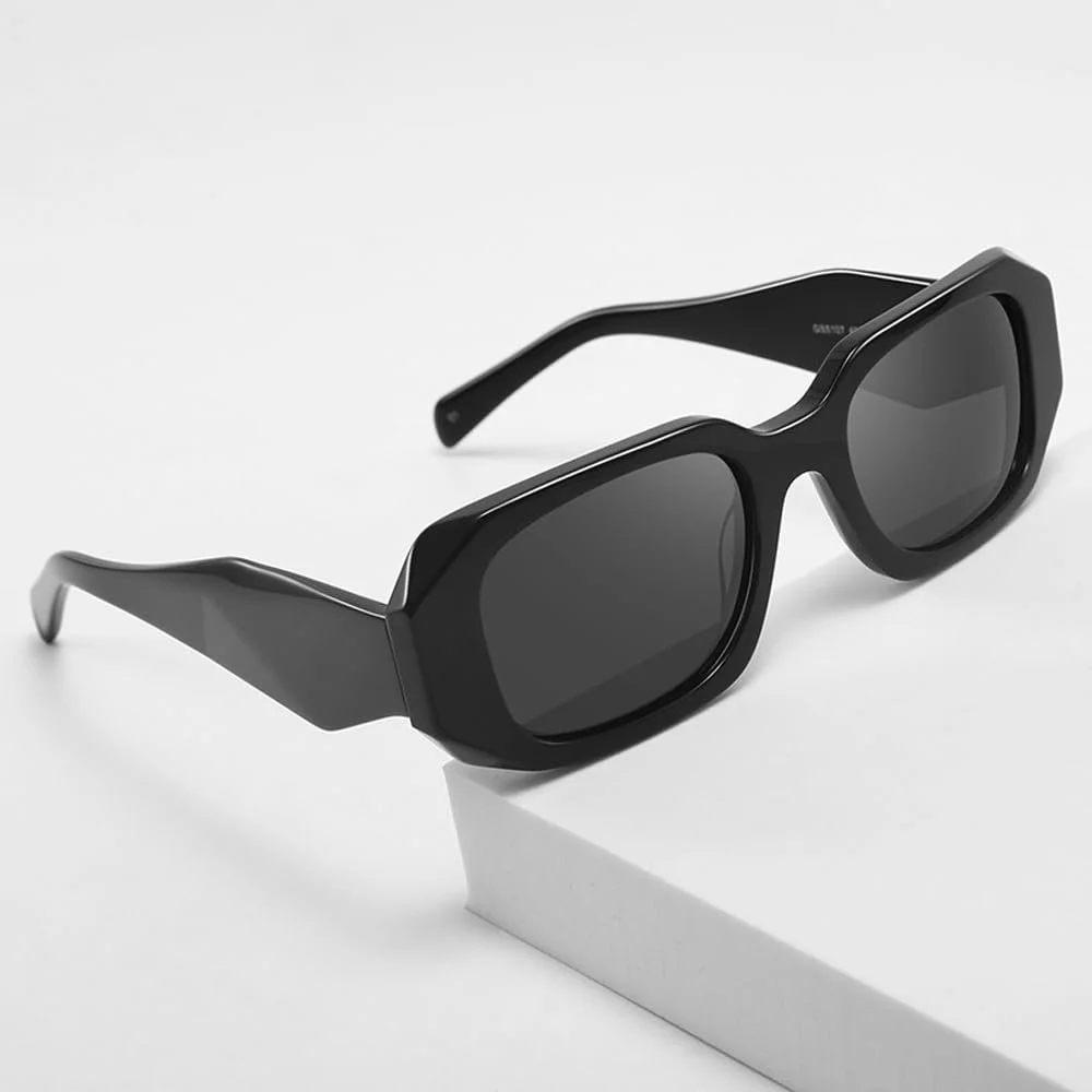 Жіночі сонцезахисні окуляри квадратні з захистом від ультрафіолету, фото №1