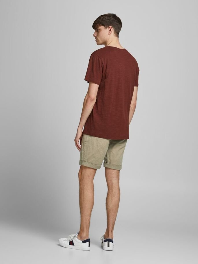 Шорты Jack&Jones JJIKENSO JJCHINO SHOR 12183665 Бежевый S, фото №4