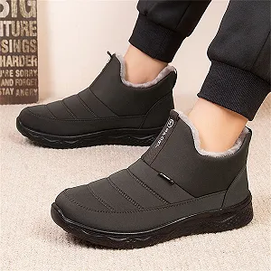 Чоловічі Черевики Western Замшеві півчобітки Блок-підбори Чорний synthetic.ua - Фото 1