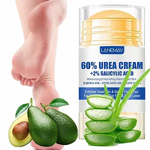 Стик-крем для ног HISUNBEN 60% + 2% Urea увлажняющий от мозолей и трещин Алоэ 40 г - Фото 1