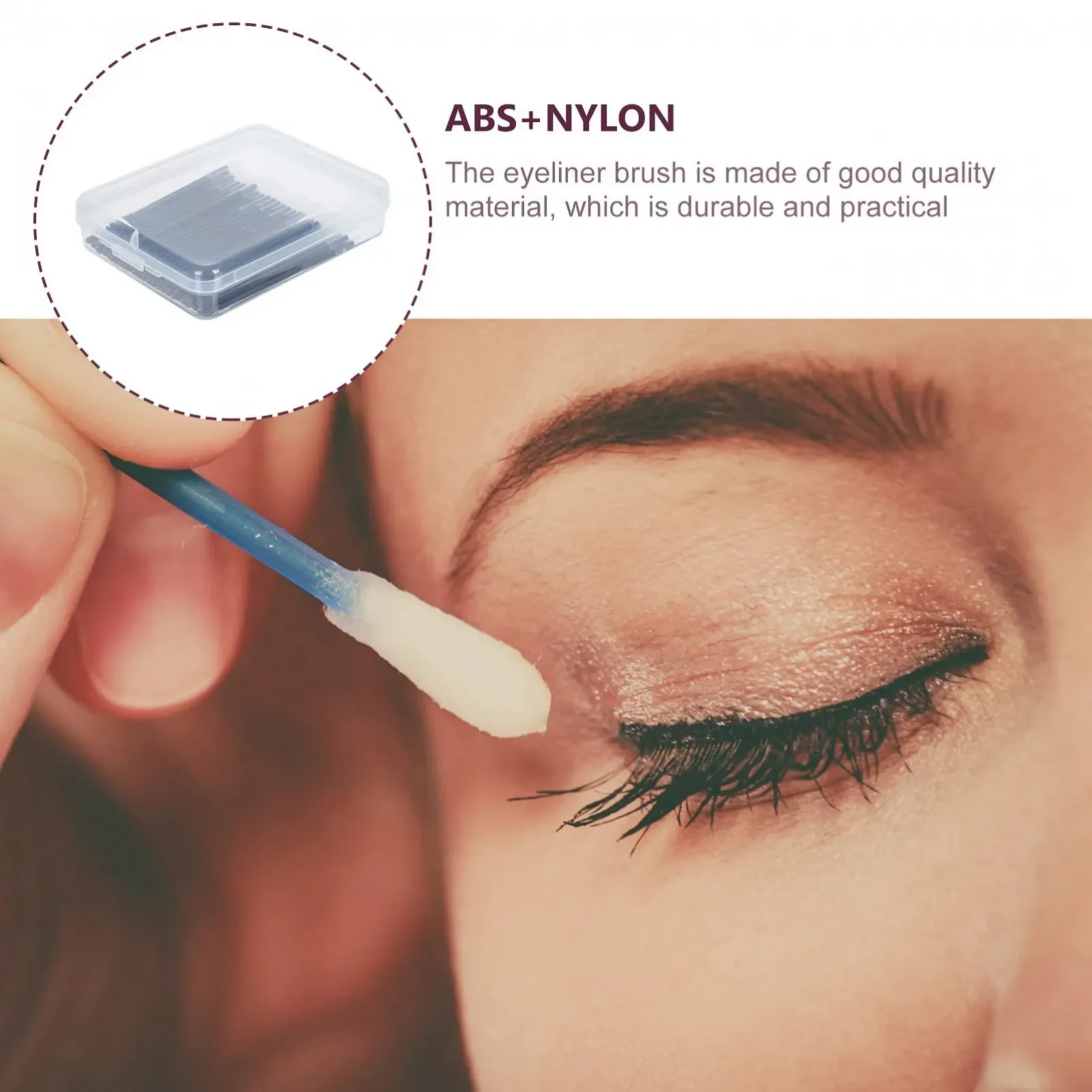 Кисти для подводки Uonlytech 50 шт, фото №2