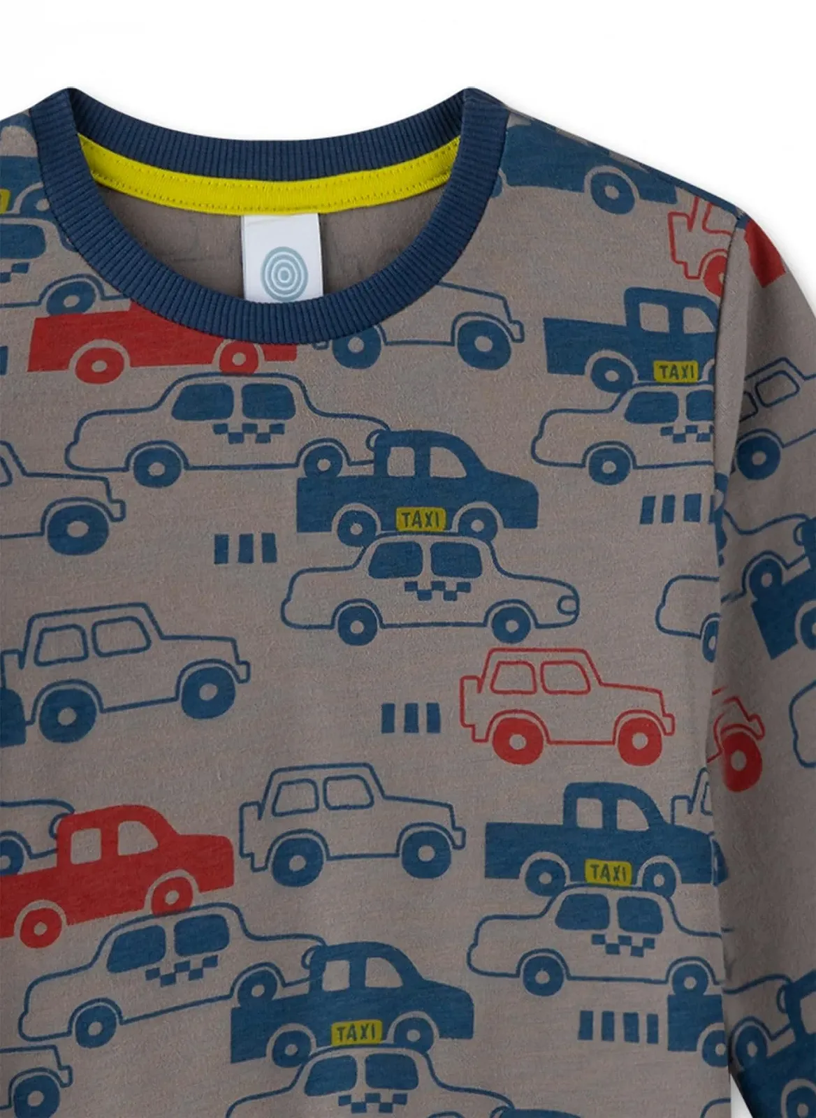 Піжама Sanetta для хлопчиків Сірий, фото №3