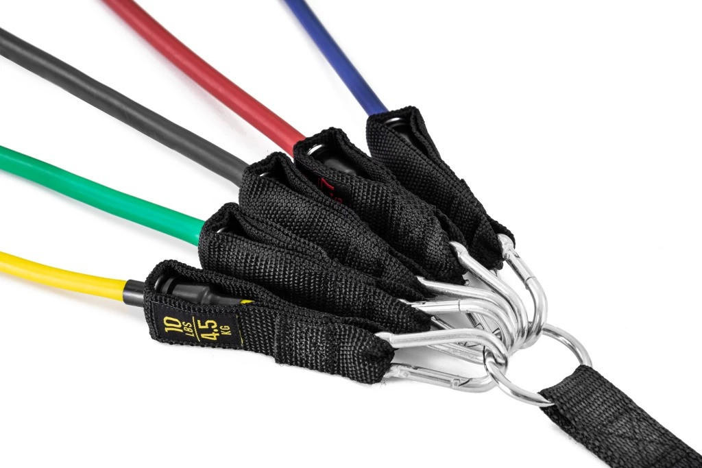 Набір трубчастих еспандерів Power System PS-4099 Total Expander Set 5шт до 55 кг, фото №3