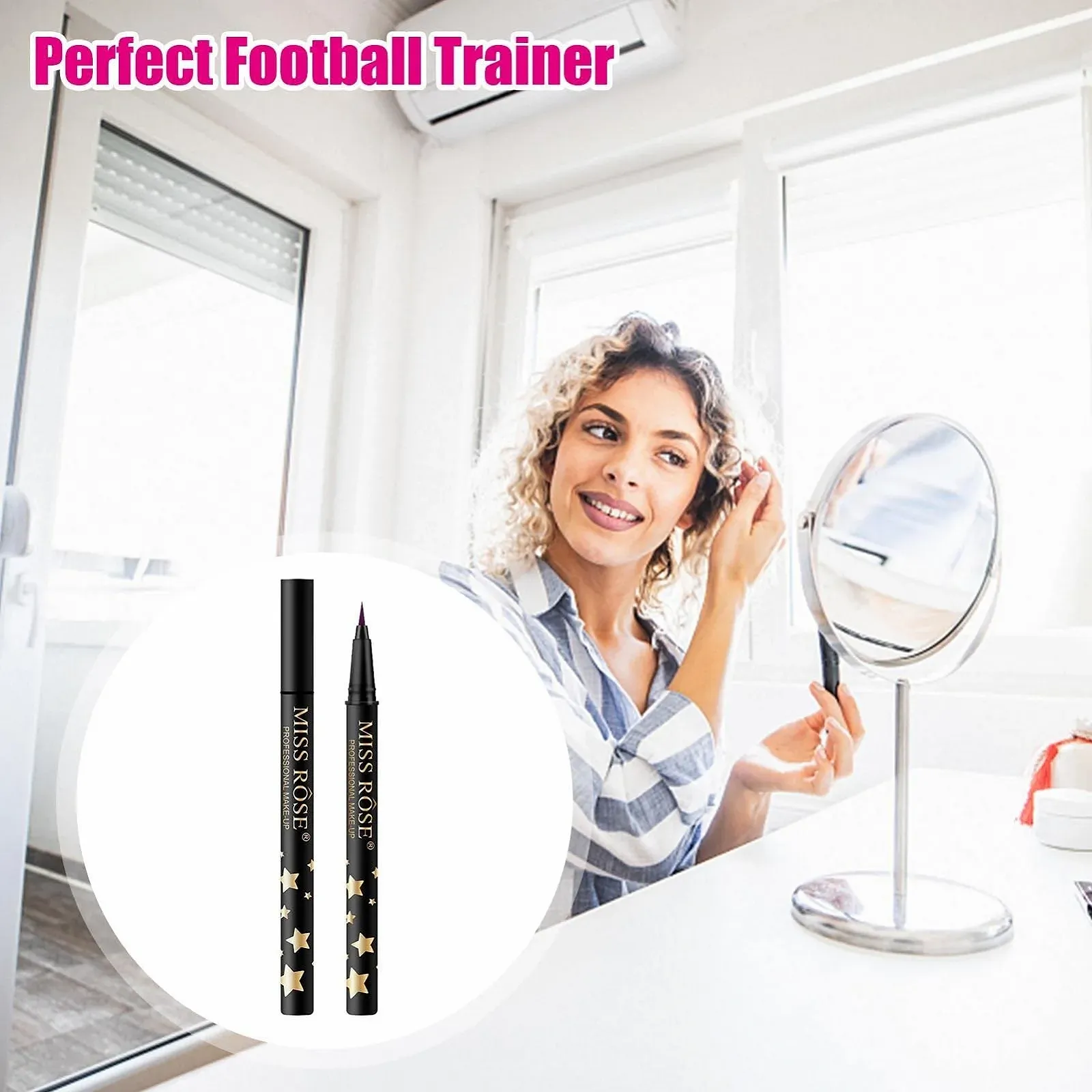 Рідка Підводка для очей Fowybe Різнокольорова мерехтлива Водостійка і потостійка, фото №2