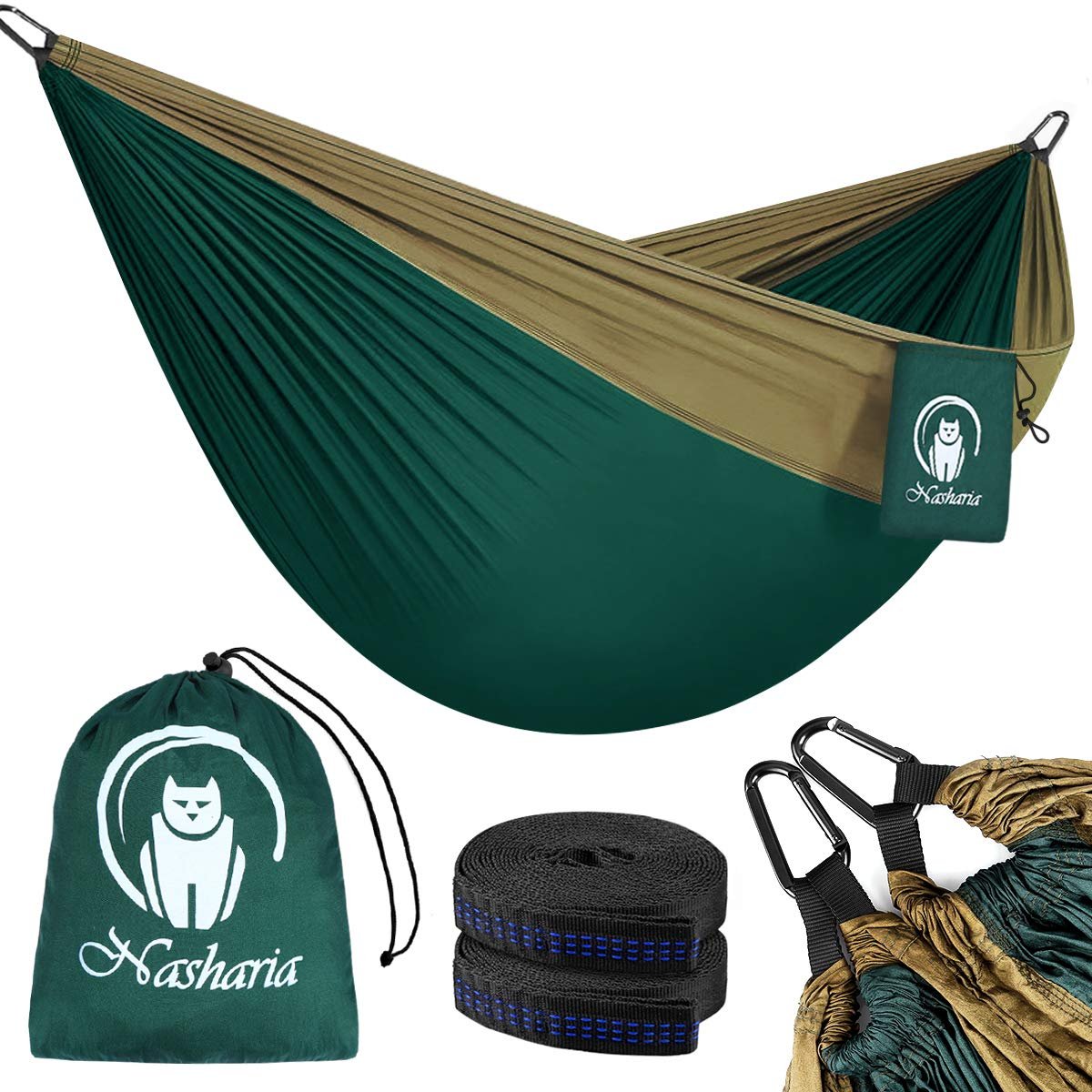 Гамак Nasharia Outdoor 2-місний 275 x 140 см, фото №1