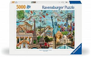Пазл Ravensburger Big City Collage 17118 5000 элементов synthetic.ua - Фото 1