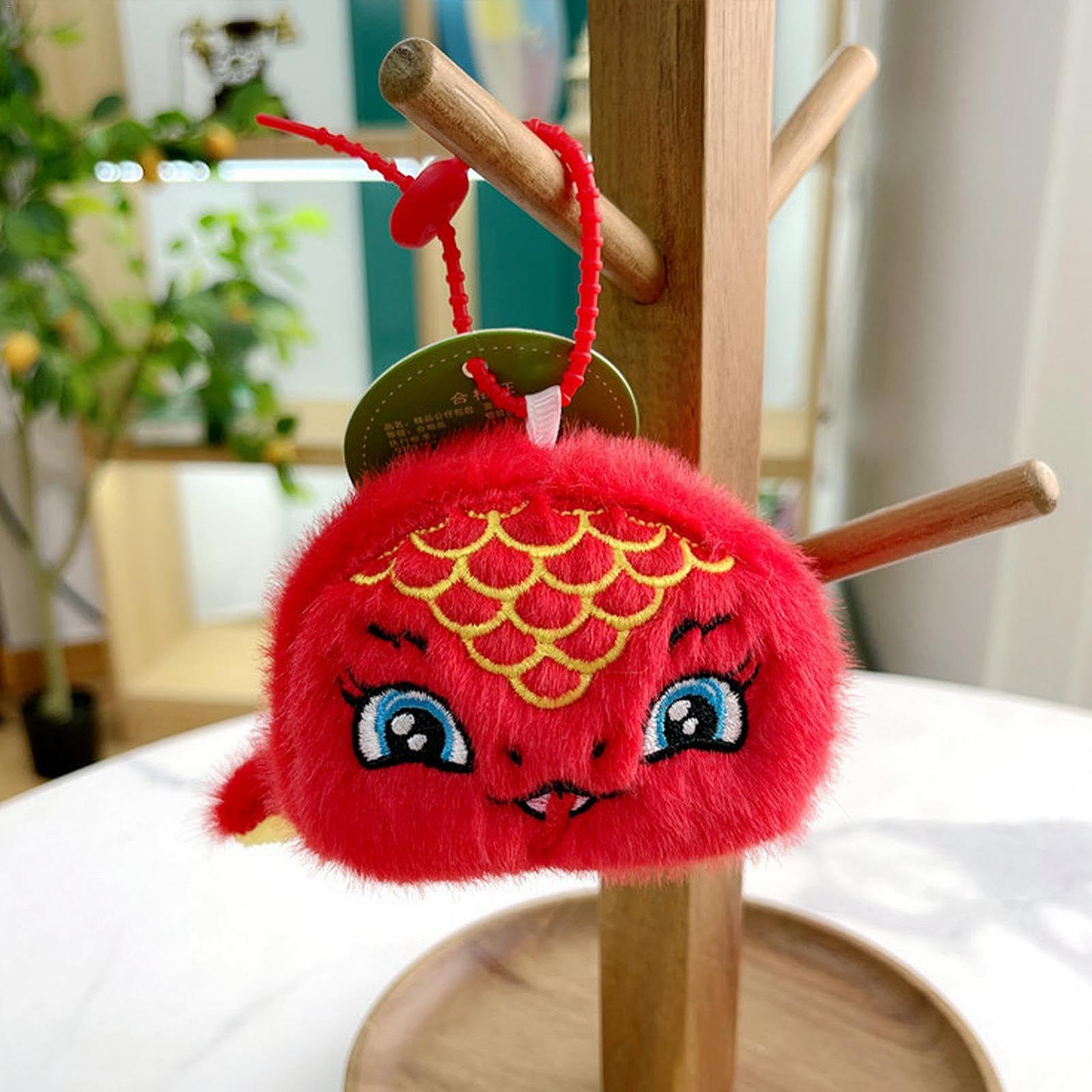 М'яка іграшка змія Китайський Новий Рік Кіт-компаньйон Брелок, фото №3 М'яка іграшка змія Китайський Новий Рік Кіт-компаньйон Брелок, фото №3