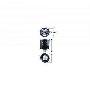 Топливный фильтр KNECHT KC 76 для MITSUBISHI OPEL RENAULT VOLVO CASE IH CUMMINS - Фото 1
