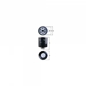 Топливный фильтр KNECHT KC 76 для MITSUBISHI OPEL RENAULT VOLVO CASE IH CUMMINS - Фото 1