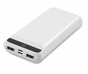 Внешний аккумулятор Power Bank S-LİNK IP-G21 2хUSB Фонарик 20000mAh White 3_02403 MS synthetic.ua - Фото 1