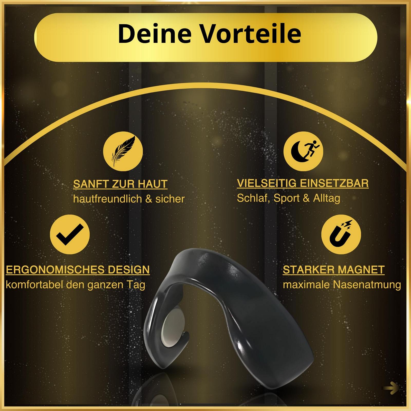 Магнитная наклейка на нос против храпа, фото №5