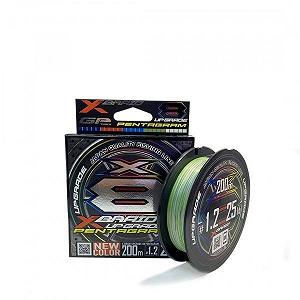 X-Braid Upgrade Pentagram X8 200m #1.0/0.165mm 22Lb/9.98kg шнур плетеный YGK