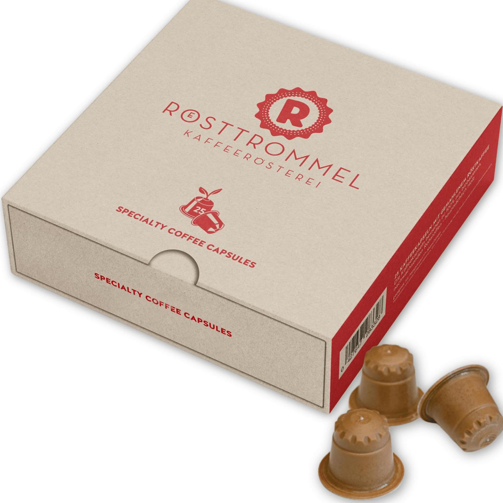 Капсули Roasting Drum 80% Арабіка, 20% Канефора, Шоколад, 25 шт, фото №1