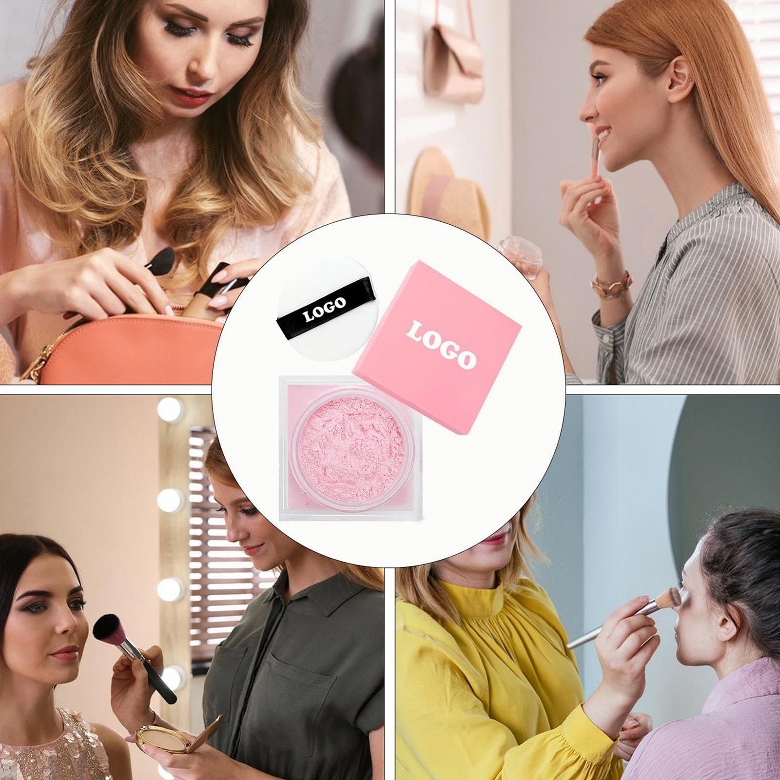 Пудра Розсипчаста Oil Control Compact Face Powder Full Coverage Foundation, фото №4