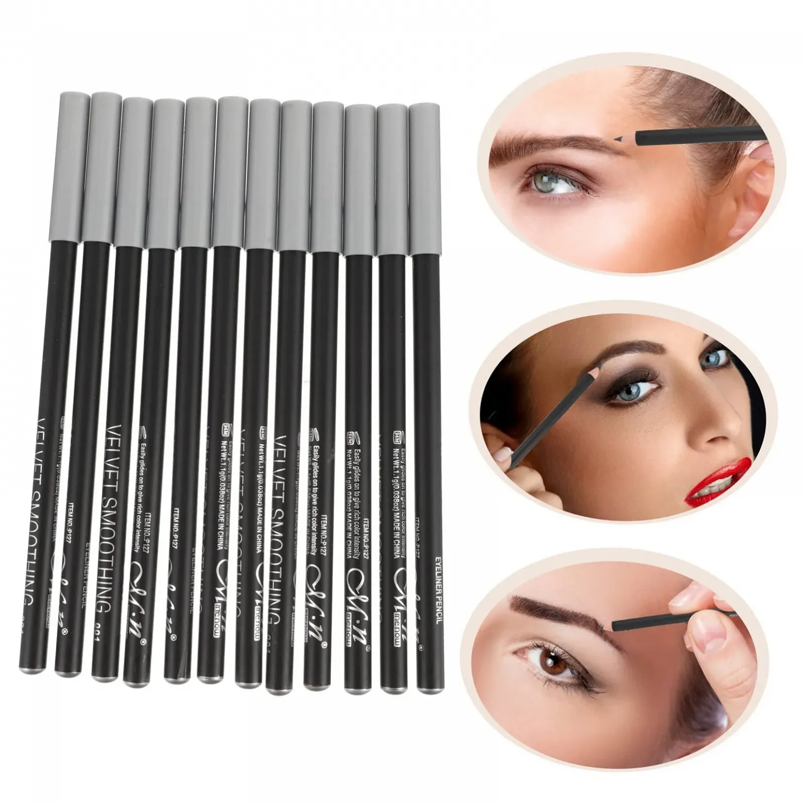 Карандаш для глаз FRCOLOR Черный, фото №4 Карандаш для глаз FRCOLOR Черный, фото №4