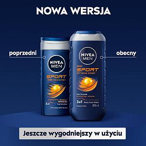 Гель для душа NIVEA Sport 250 мл synthetic.ua - Фото 1