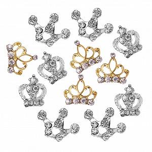 Украшение для ногтей Корона Beavorty 12 шт. - Фото 1