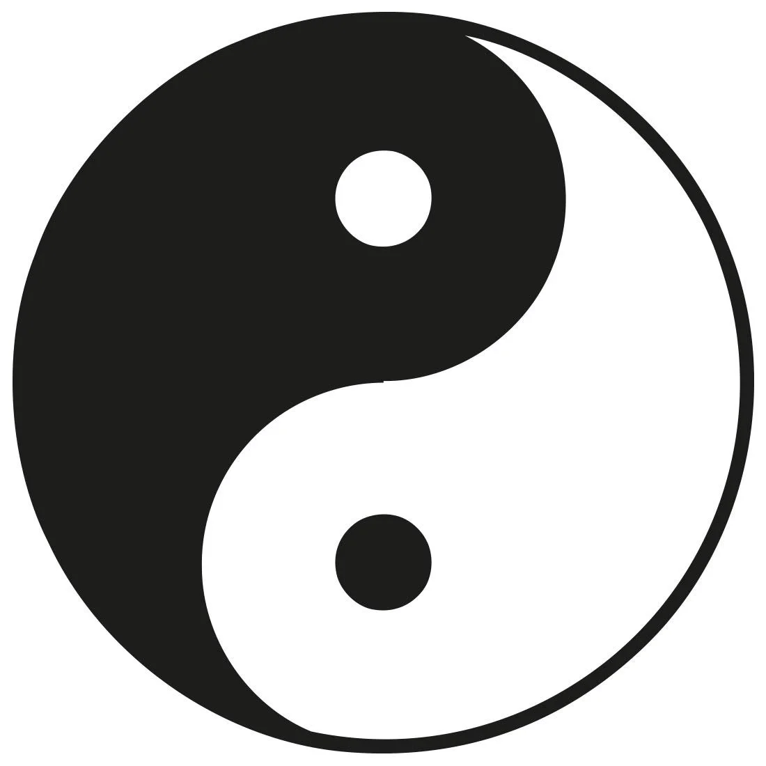 Наклейка на стіну Yin Yang 30 x 30 см 23 кольори, фото №1 Наклейка на стіну Yin Yang 30 x 30 см 23 кольори, фото №1