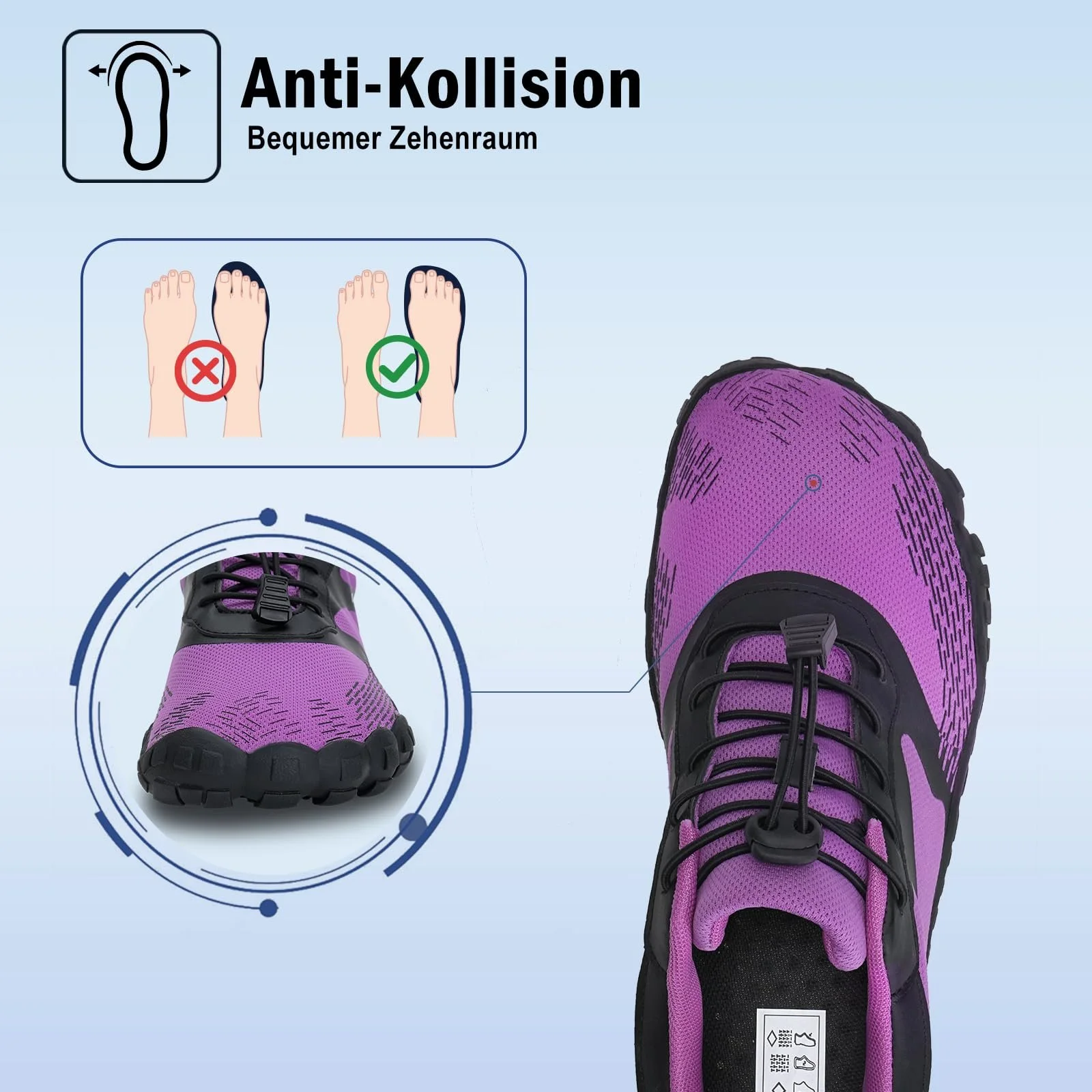 Черевики Mabove зимові для трейлраннінгу чоловічі та жіночі, фото №3