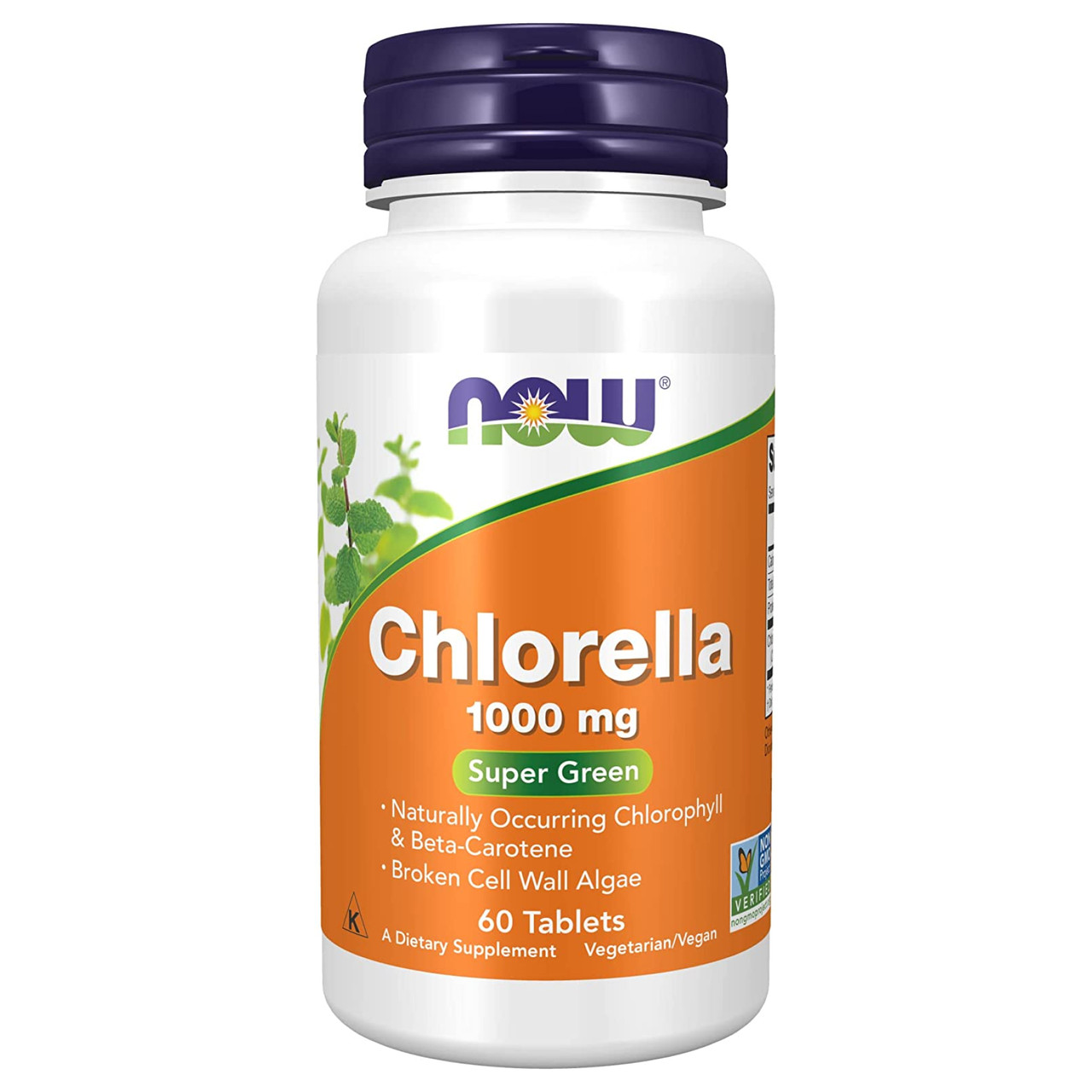 Chlorella 1000 mg 60 Tabs, фото №1