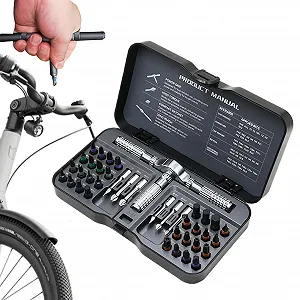 Набір реверсивних викруток 40-в-1 магнітний прецизійний з кейсом - Фото 1