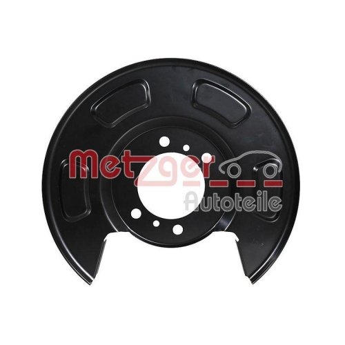 Щит гальмівного диска METZGER 6115597 для KIA, задня вісь зліва, фото №2