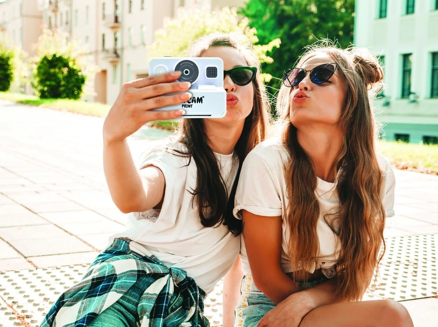 Камера мгновенной печати Lexibook StarCAM DJ160LXB HD с набором для декора и картой 32GB White, фото №3