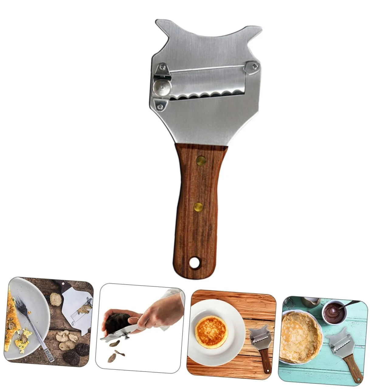 Слайсер Ipetboom для трюфелів, 2 шт, портативний, з нержавіючої сталі, фото №4