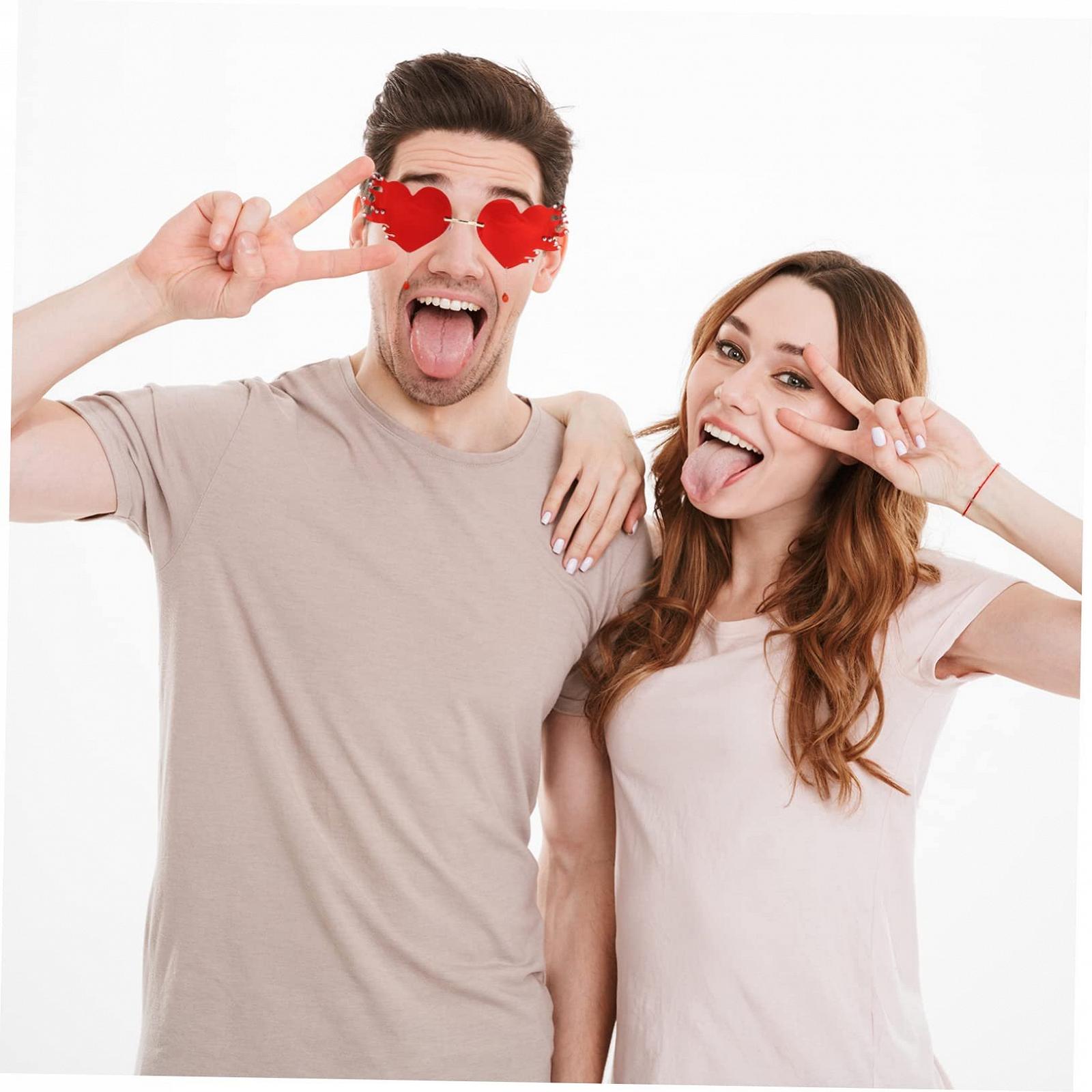 Солнцезащитные очки Сердце (4 шт.), фото №6