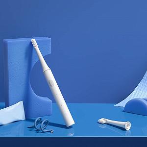 Електрична ультразвукова зубна щітка Mijia Sonic Electric Toothbrush T100 White MES603 synthetic.ua - Фото 1