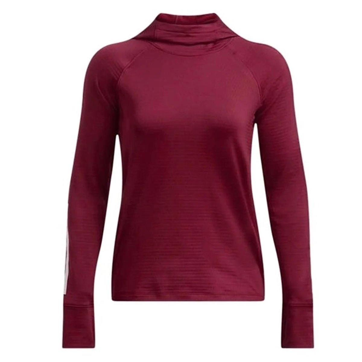 Худі Under Armour Launch Elite Coldweather Balaclava Жіночий Cardinal - Dark Red S, фото №3 Худі Under Armour Launch Elite Coldweather Balaclava Жіночий Cardinal - Dark Red S, фото №3