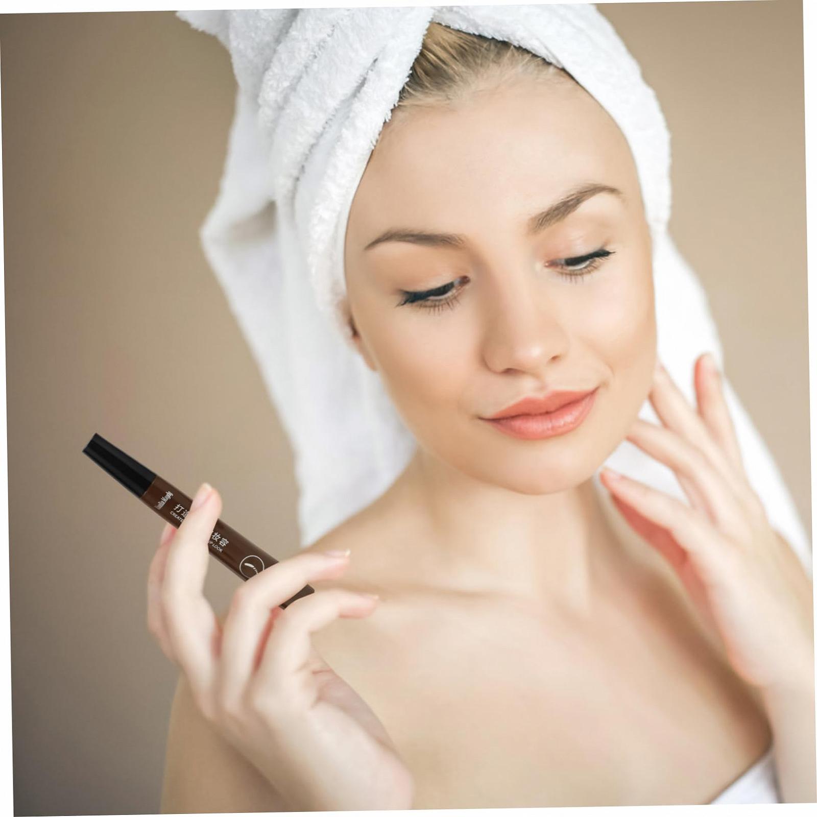 Карандаш для бровей Beaupretty Pack of 4 Четырехточечный Жидкий Карандаш для бровей Черный, фото №2 Карандаш для бровей Beaupretty Pack of 4 Четырехточечный Жидкий Карандаш для бровей Черный, фото №2