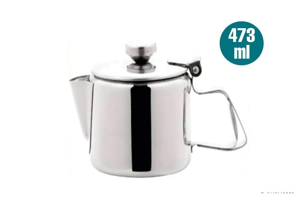 Чайник-заварник DRW з нержавіючої сталі на 2 персони 473 мл, 6 штук, фото №2