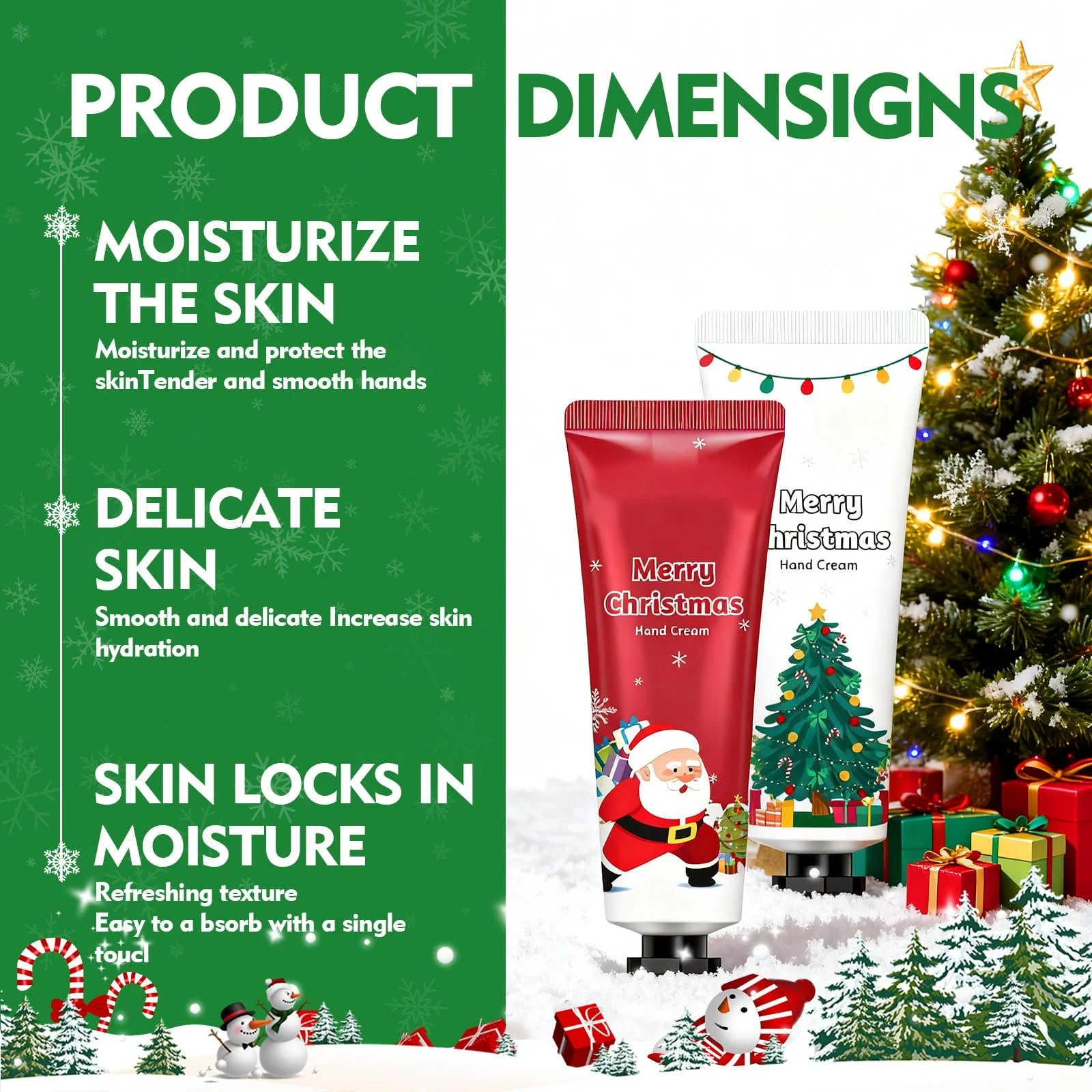 Набір кремів для рук 5 шт Ароматизований зволожуючий крем, фото №2