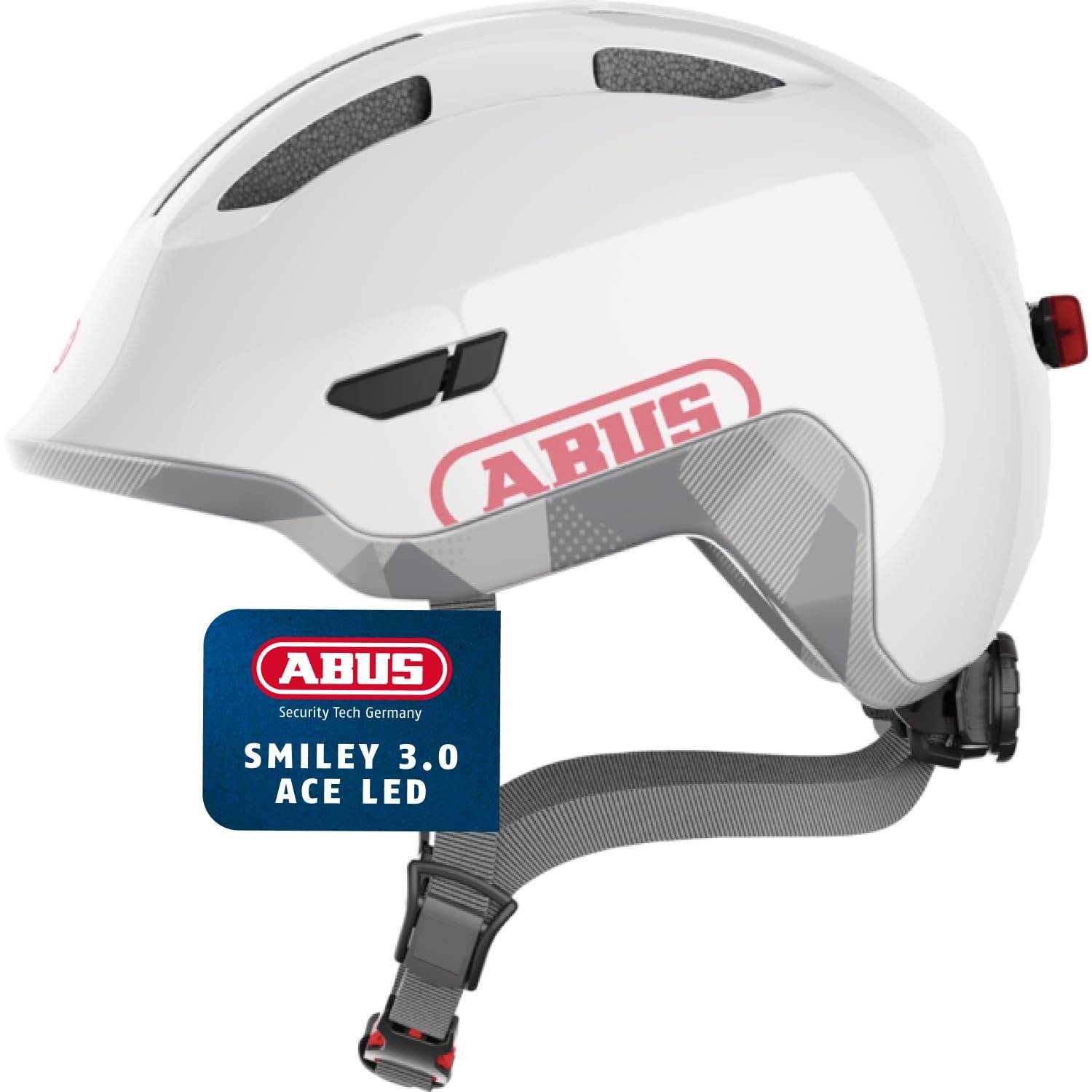 Шолом ABUS Smiley 3.0 ACE LED з ліхтарем, фото №1