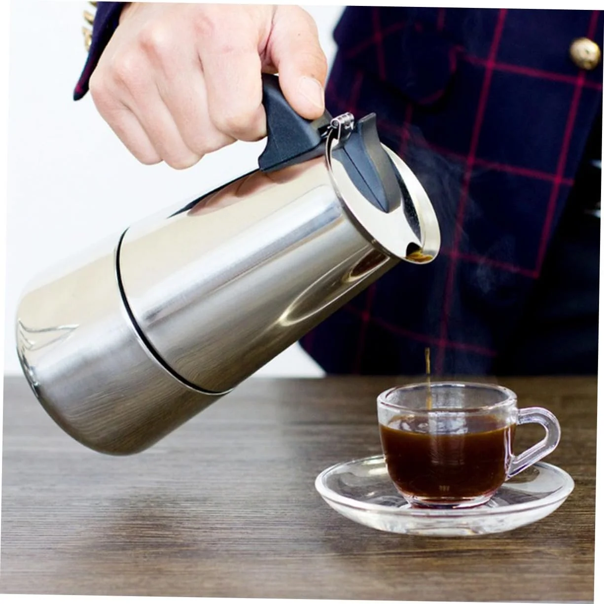 Кавник з нержавіючої сталі Практичний кавник для дому та довговічний контейнер для кави, фото №6 Кавник з нержавіючої сталі Практичний кавник для дому та довговічний контейнер для кави, фото №6