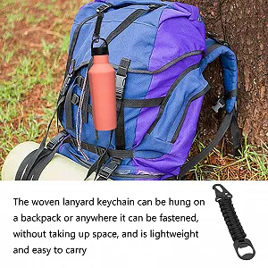 Брелок Paracord Varatiktok, Ремінець Paracord synthetic.ua - Фото 1