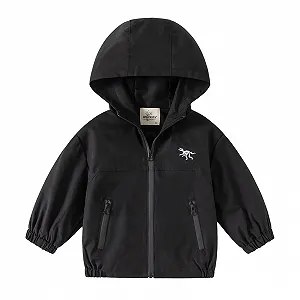 Софтшел куртка Дитяча Вітронепроникна для хлопчика Мультяшний принт - Фото 1