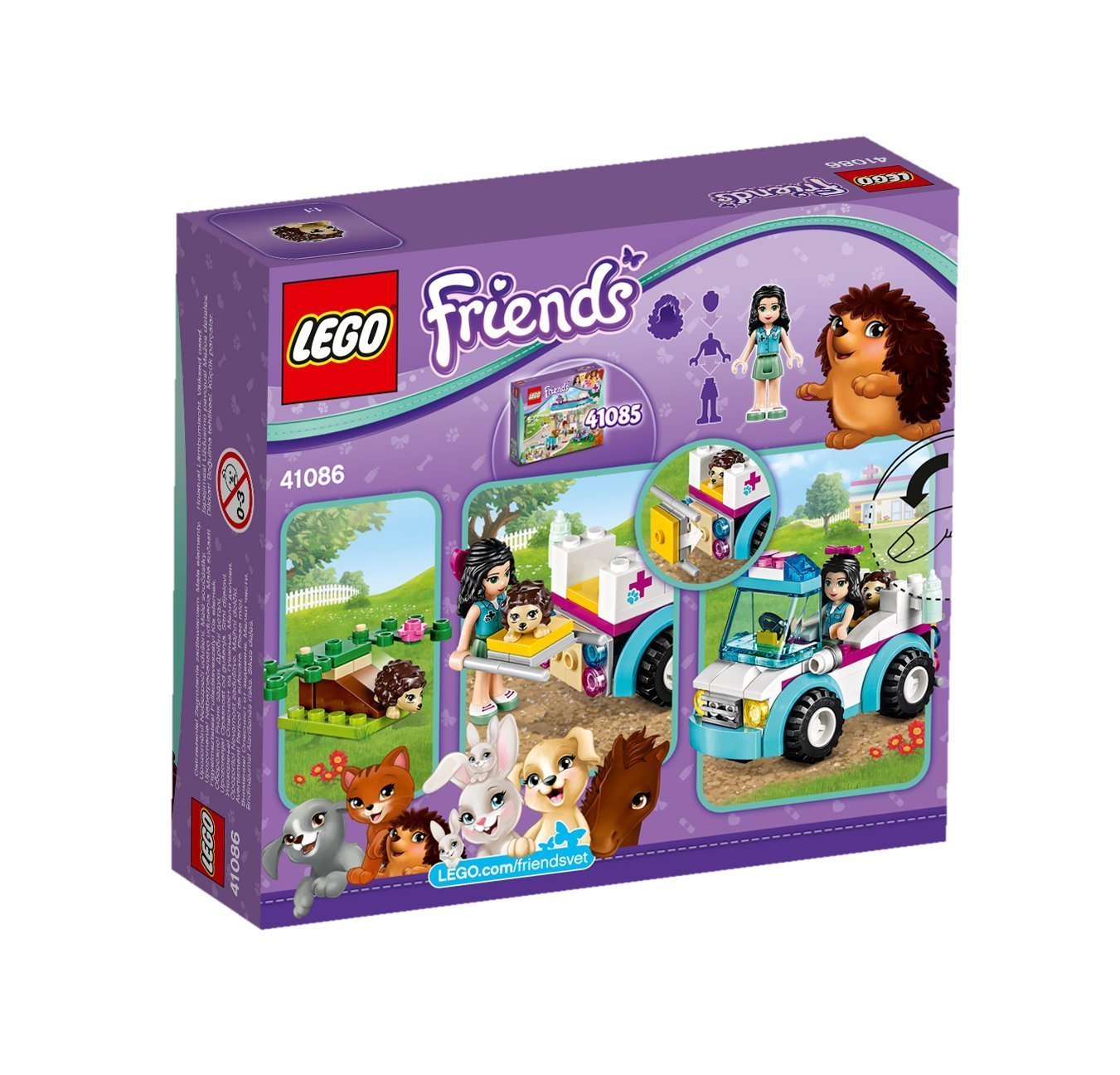 LEGO Friends 41086 Ветклініка Швидка допомога, фото №2