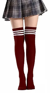 Жіночі панчохи вище коліна FGFD&OU, В'язані теплі високі шкарпетки до коліна, Легінси, Панчохи, Ringle - Фото 1
