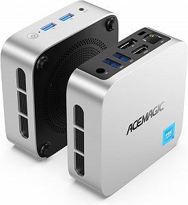 Міні ПК ACEMAGICIAN Vista V1 / Intel N150 / RAM 16GB / SSD 512GB / 2 х HDMI / LAN / Wi-Fi / Bluetooth / Windows 11 / Silver - Фото 1