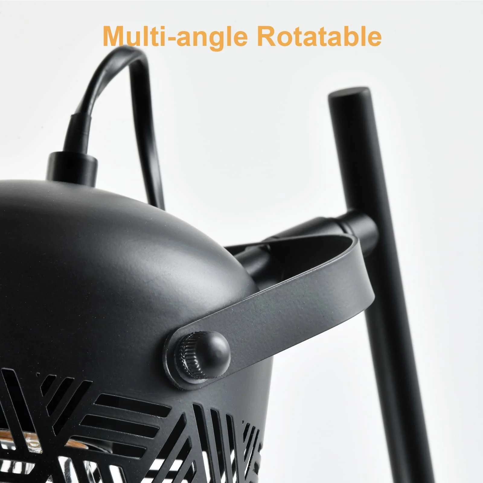 Настільна LED лампа LQWELL Retro Palace Style E27 металева, фото №3