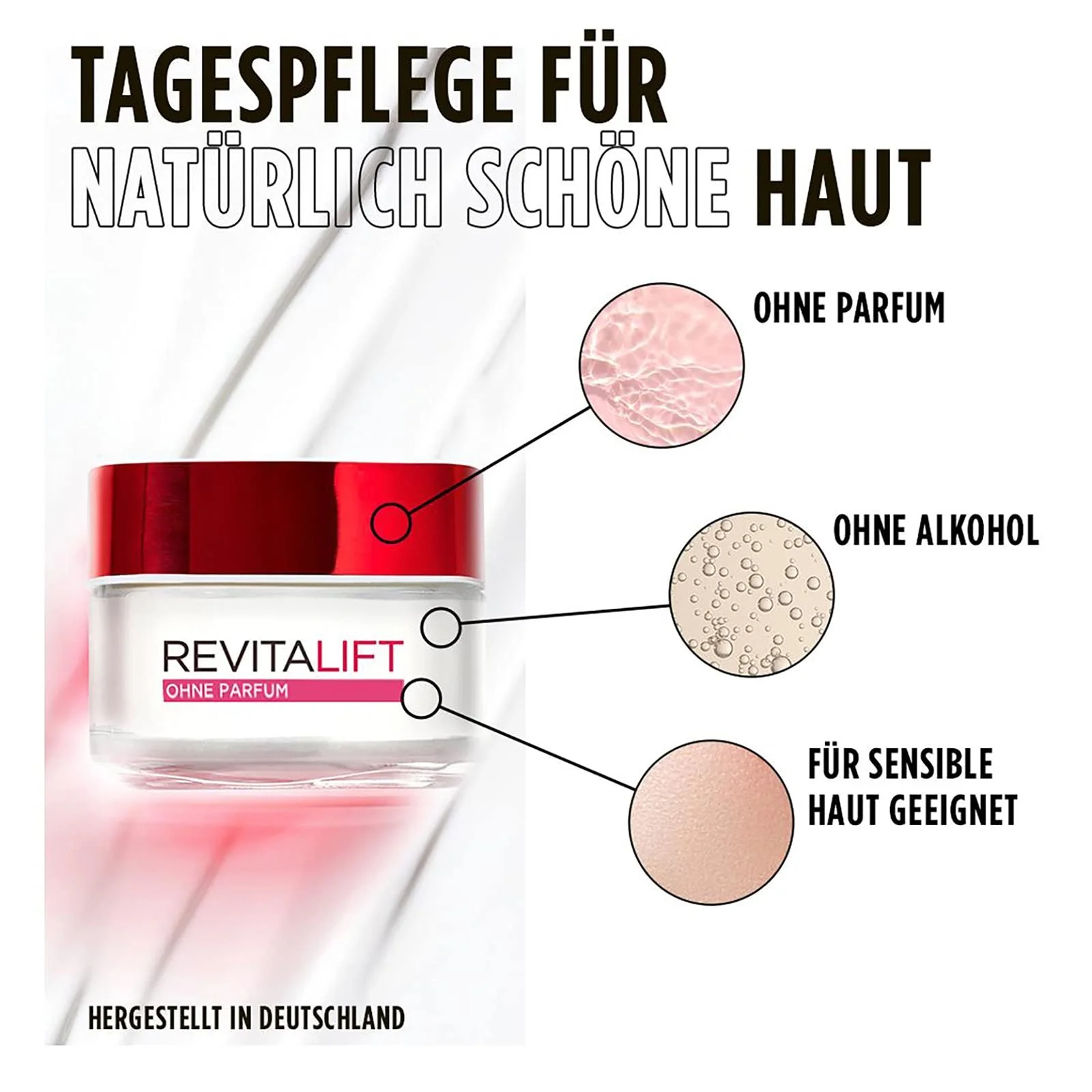 Денний крем для обличчя L'Oréal Paris Revitalift Classic антивіковий зволожуючий без парфумованих віддушок 50 мл (набір 2 шт), фото №3 Денний крем для обличчя L'Oréal Paris Revitalift Classic антивіковий зволожуючий без парфумованих віддушок 50 мл (набір 2 шт), фото №3