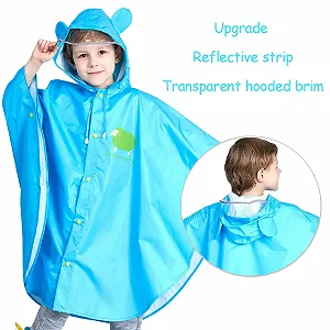 Дитячий дощовий плащ-пончо для хлопчиків synthetic.ua - Фото 1