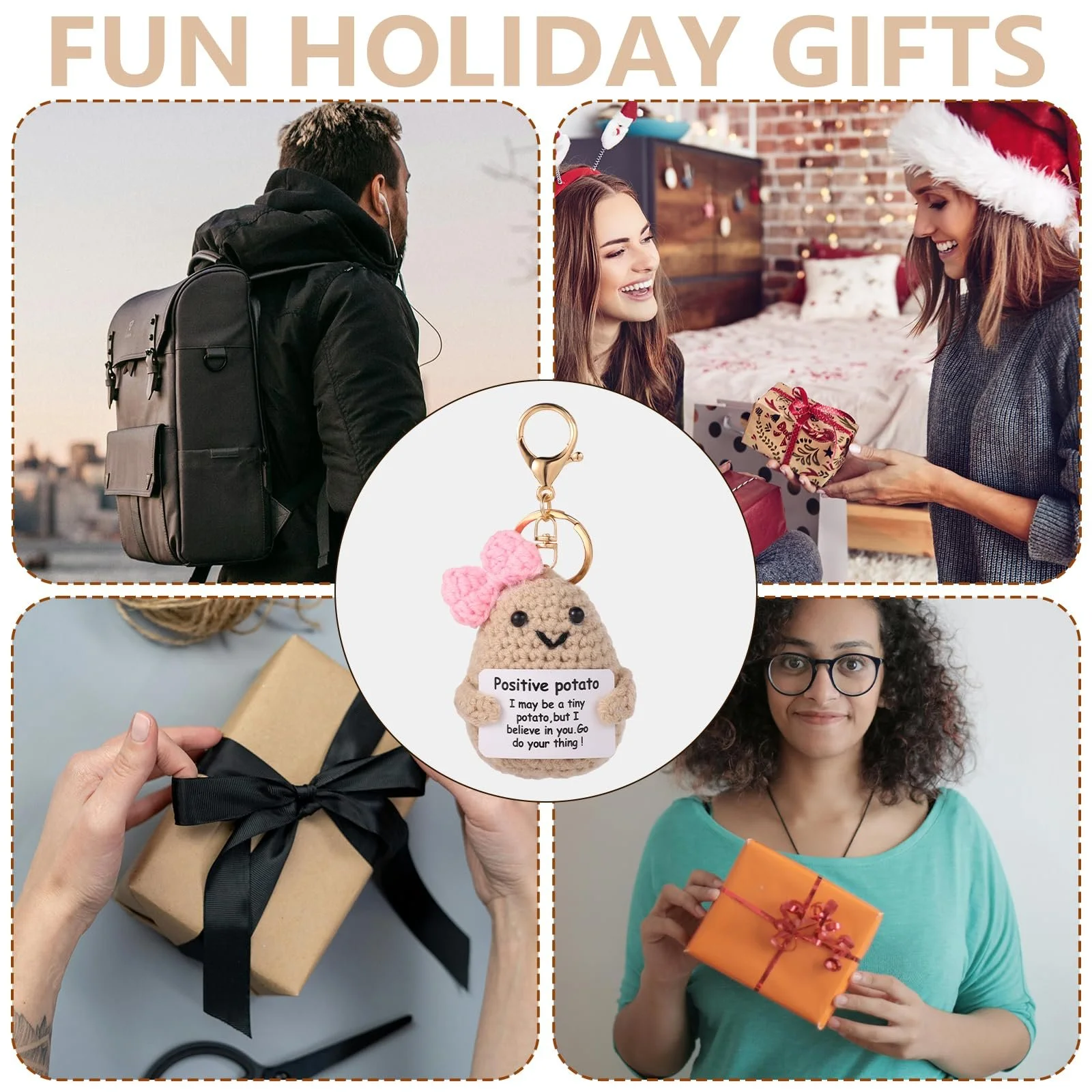 lasuroa Positive Potato 12,5 см Sweet Potato для емоційної підтримки з карткою натхнення, фото №7 lasuroa Positive Potato 12,5 см Sweet Potato для емоційної підтримки з карткою натхнення, фото №7