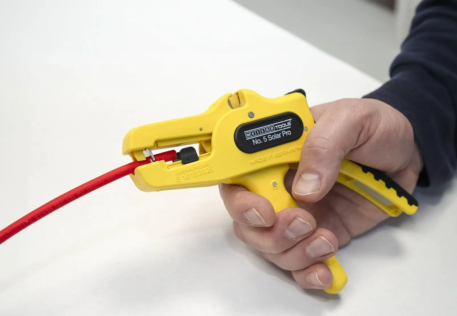 Стриппер WEICON Tools No. 5 Solar Pro для солнечных и фотоэлектрических кабелей 1.5-10 мм², фото №2