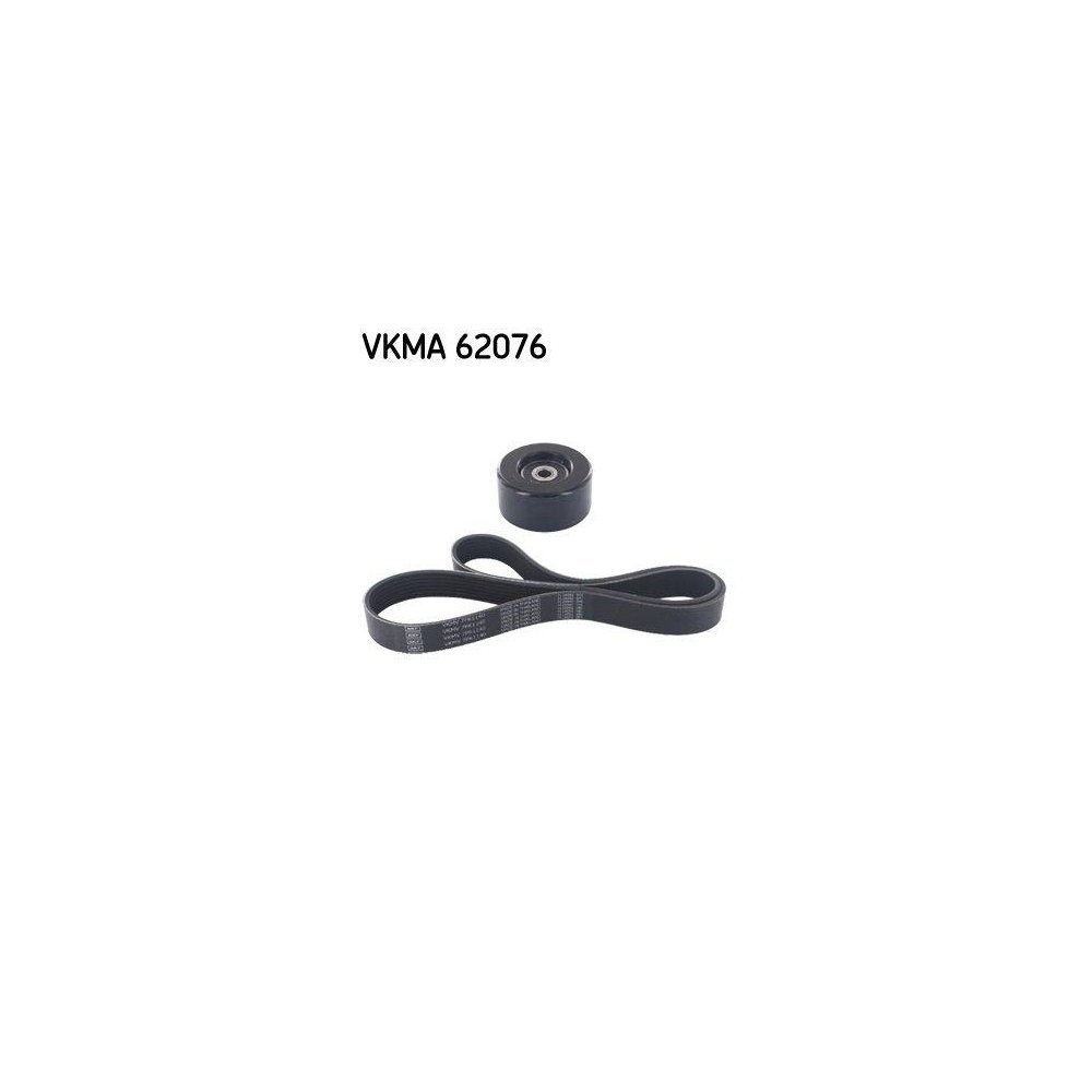 Комплект поліклинового ременя SKF VKMA 62076 для NISSAN RENAULT NISSAN (DFAC), фото №1
