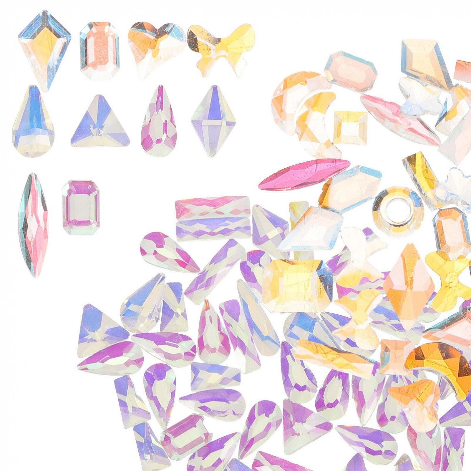 Стразы FOMIYES для ногтей, украшения для маникюра, наборы страз, фото №1